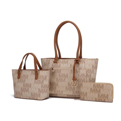 Lady II M Signature Tote & Wallet Set - LuxNovaHub 