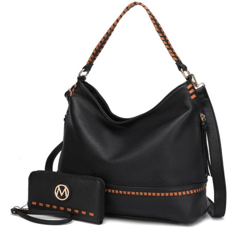 Blake two tone whip stitches Vegan - LuxNovaHub 