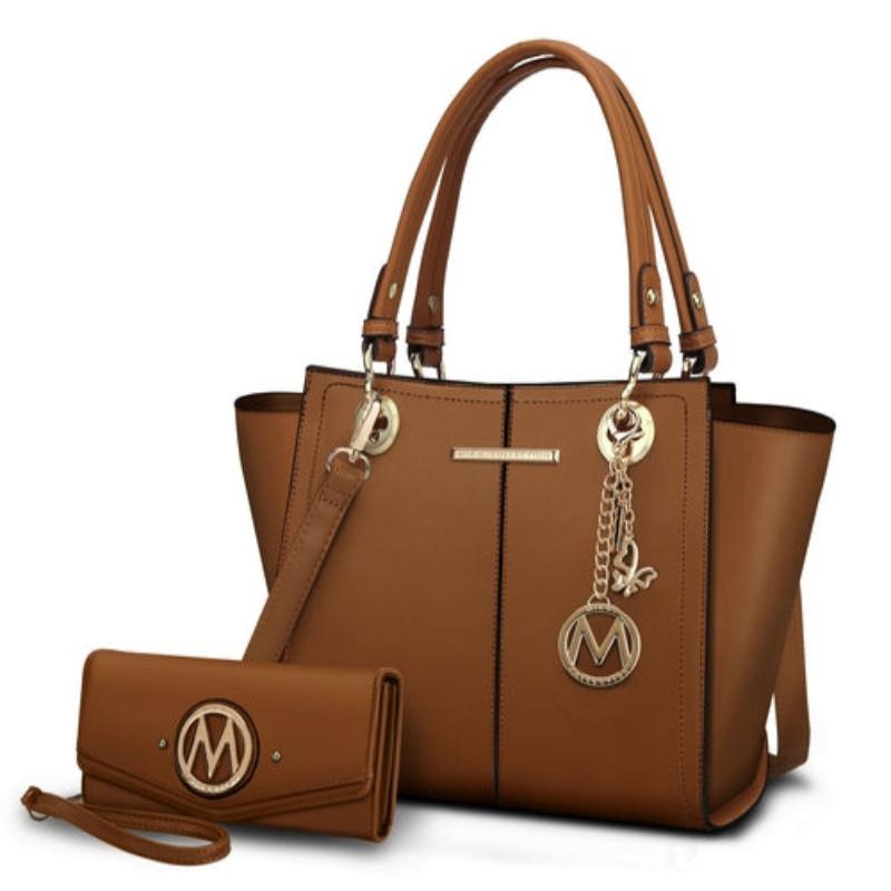 Ivy Vegan Leather Womens Tote Bag - LuxNovaHub 