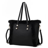 Tote Handbag Vegan Leather Women - LuxNovaHub 