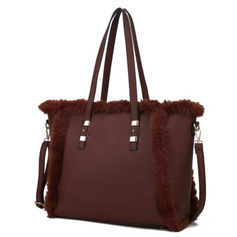 Tote Handbag Vegan Leather Women - LuxNovaHub 