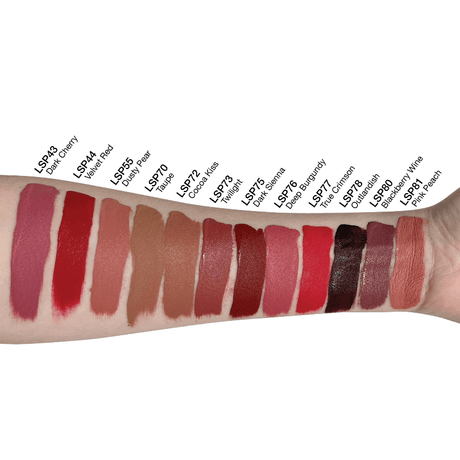 Matte Lip Stain - Velvet Red - LuxNovaHub 