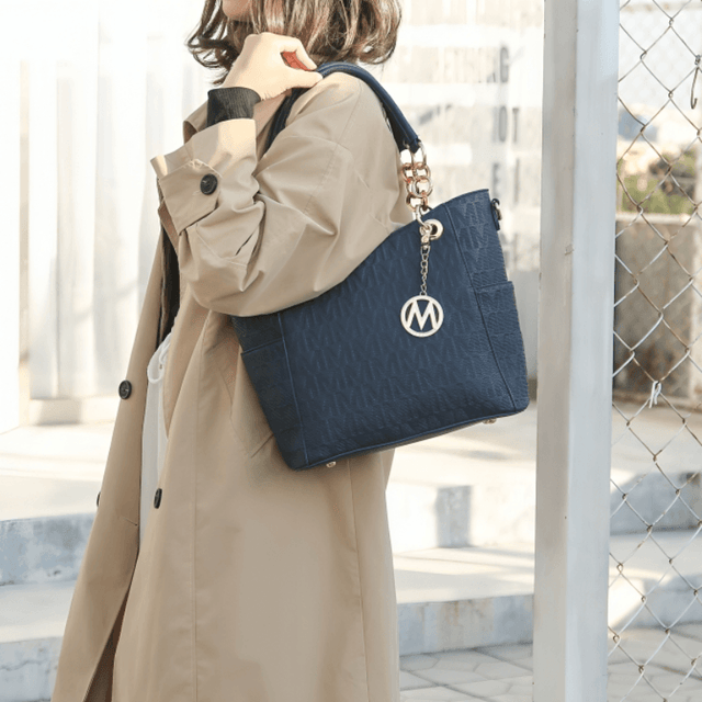 Rylee Tote Handbag Vegan Leather by Mia K - LuxNovaHub 