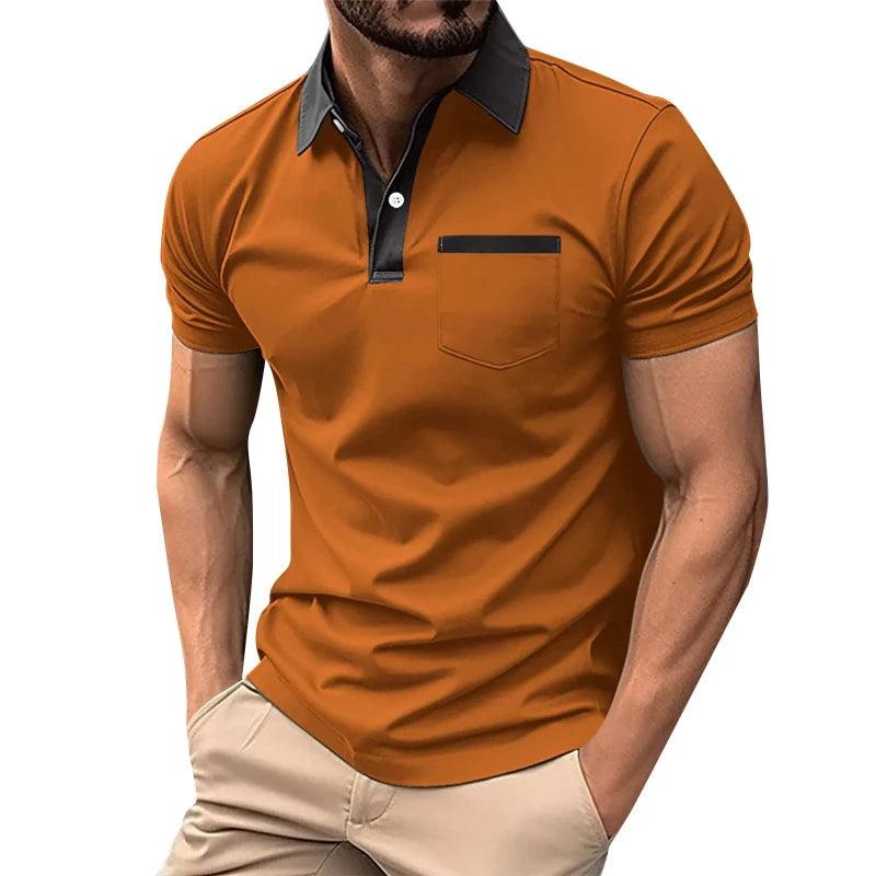 Casual Polo Shirts Men - LuxNovaHub 