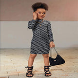 Girls' Dresses Baby Fashionable Slim Hip Skirt Children's - LuxNovaHub 