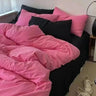 Duvet Cover Set with Pillowcases Flat Sheet - LuxNovaHub 