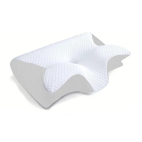 1pc Memory Foam Cervical Pillow, 2 in 1 Ergonomic - LuxNovaHub 