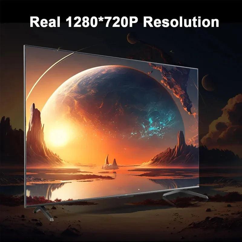 2024 New 4K Android 11 Dual Wifi6 200 ANSI - LuxNovaHub 