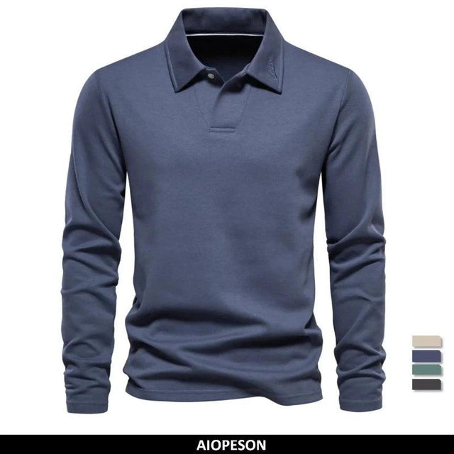 Embroidery Polo Shirt for Men Fashion - LuxNovaHub 