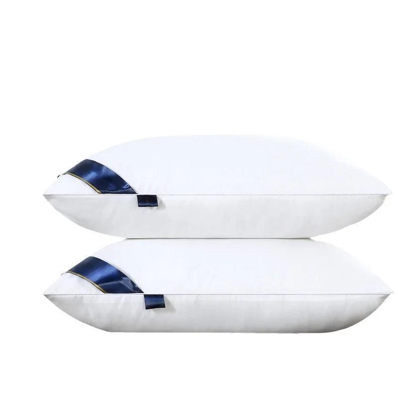 Cooling bed pillow for sleep, luxury hotel quality 3D microfiber - LuxNovaHub 