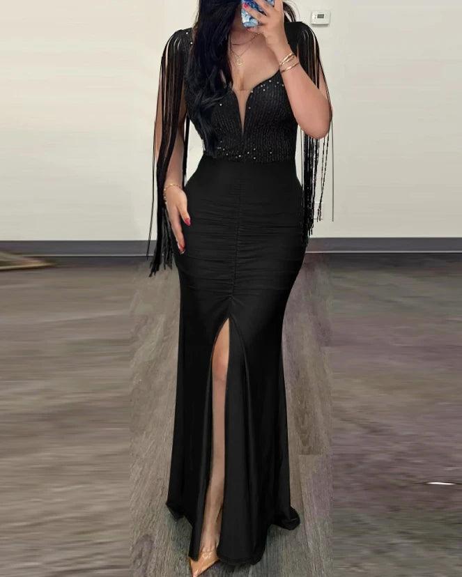 Elegant Evening Party Dresses for Women Sexy - LuxNovaHub 