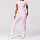 Yoga Set 2 Pieces Women Tracksuits Workout - LuxNovaHub 