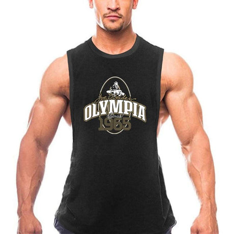 Summer Mesh Gym Tank Top Men Loose Quick Dry Fitness - LuxNovaHub 