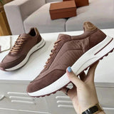 Italian Brand Male Sneakers Casual Business Shoes - LuxNovaHub 