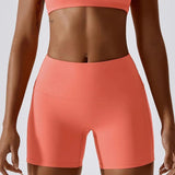 Summer New Candy Color High Waist Shorts - LuxNovaHub 