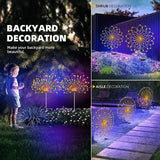 Solar Firework Light Waterproof - LuxNovaHub 