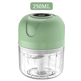 Mini Electric Garlic Chopper - LuxNovaHub 