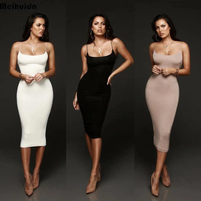 Womens Bandage Bodycon Strapless Sleeveless - LuxNovaHub 