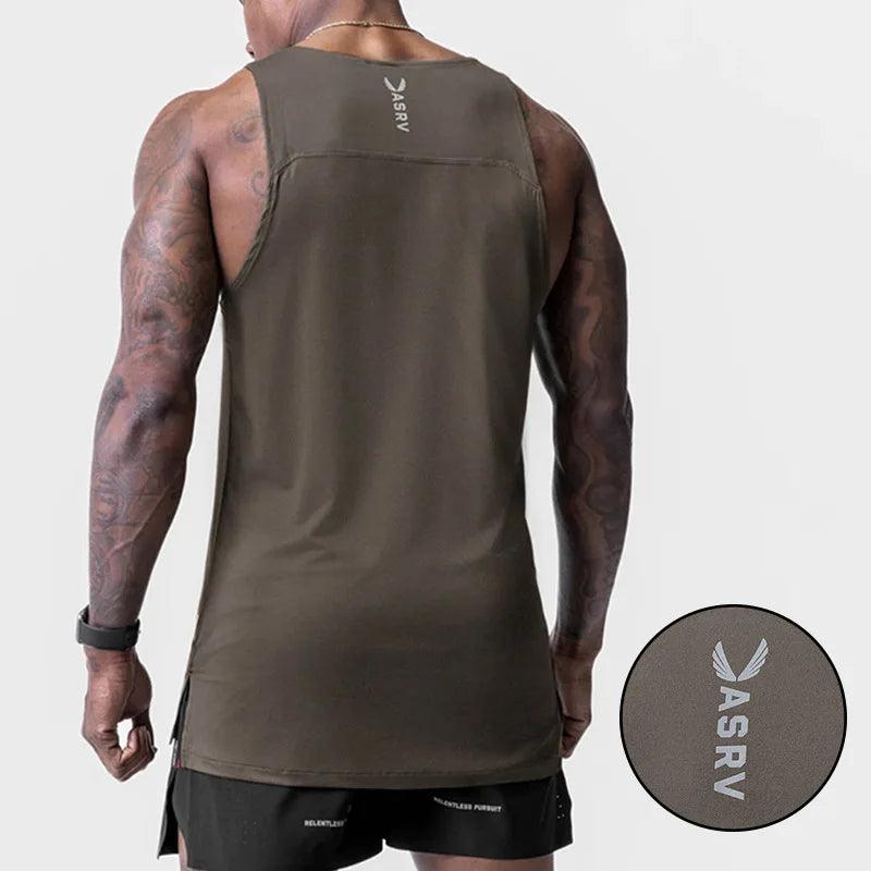 Male Clothing Fitness Workout Running Vest - LuxNovaHub 