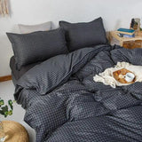 Duvet Cover Set with Pillowcases Flat Sheet - LuxNovaHub 