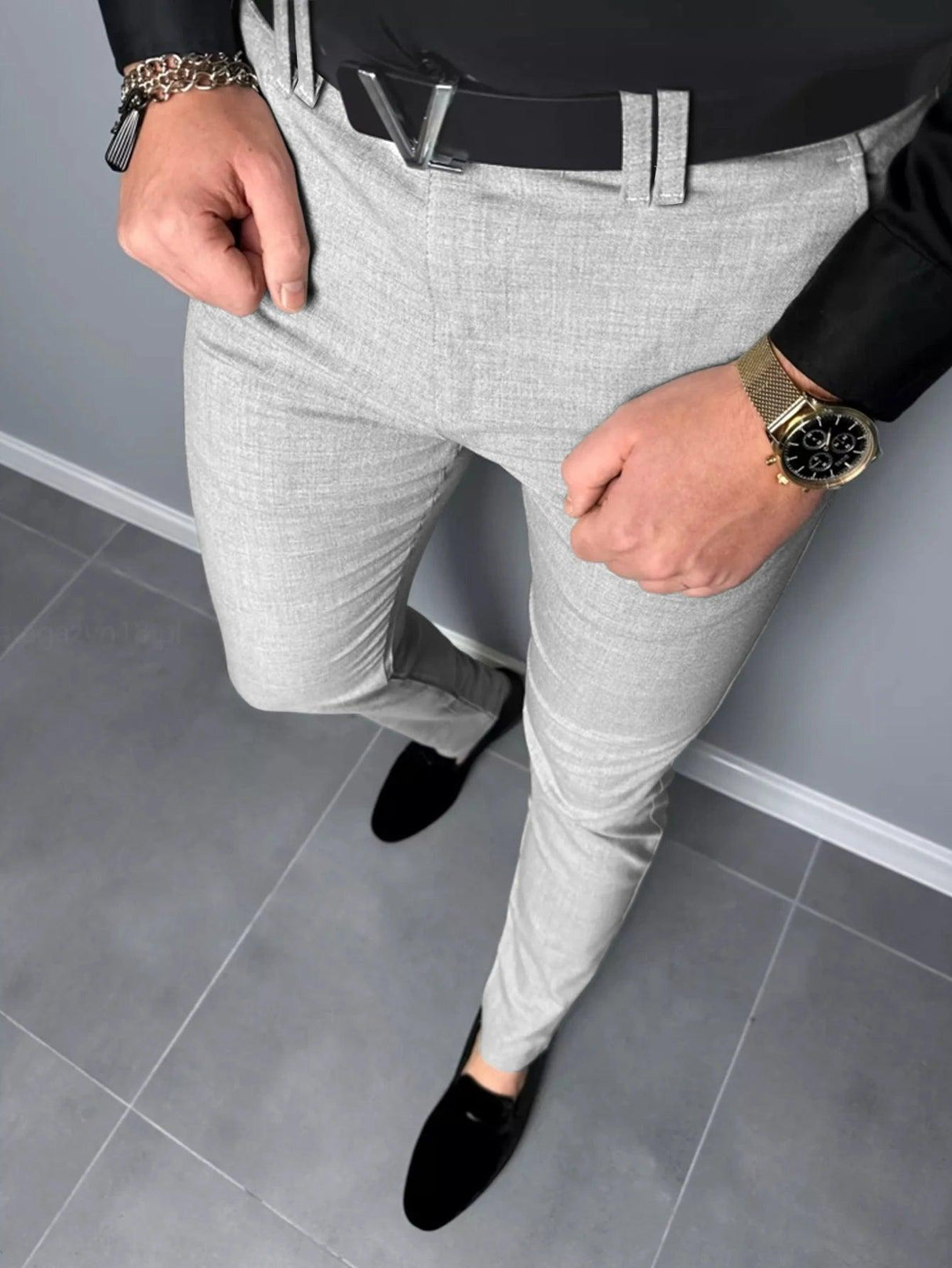 Men's Casual Pants Seasonal Comfort Daily Morning - LuxNovaHub 