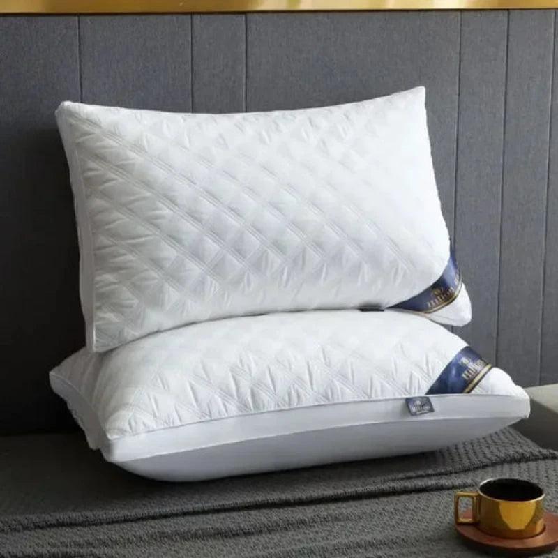 Soft Cotton Pillow Core for Neck Support - LuxNovaHub 