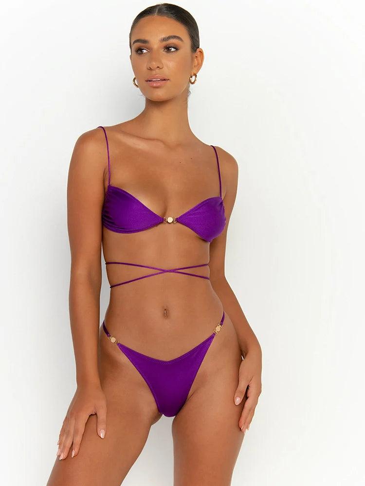 Carina two piece swimsuit - Sexikinis Swim - LuxNovaHub 