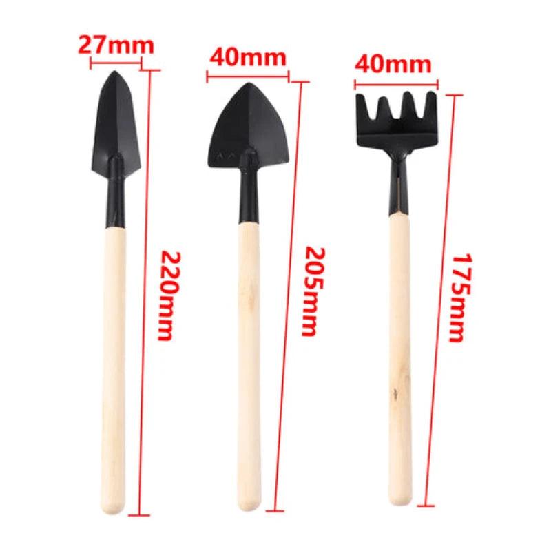 3Pcs/Set Mini Garden Tool Set For Garden - LuxNovaHub 