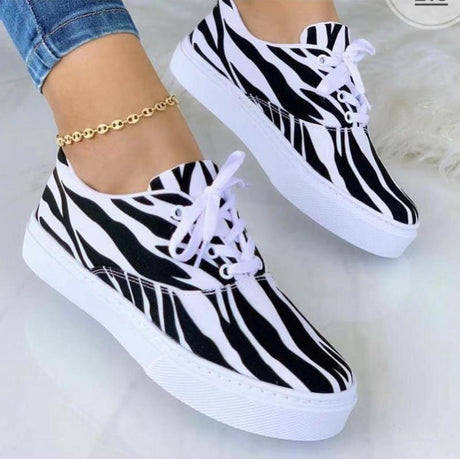 2022 Fashion Graffiti Women Sneakers Trainers Shoes - LuxNovaHub 