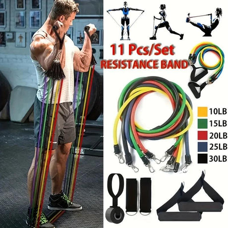 Sport Rubber Band for Fitness Equipment Resistance - LuxNovaHub 