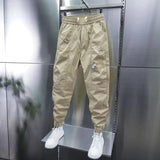 WN Men's Joggers Casual Pants Korean Sweatpants - LuxNovaHub 