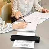 Portable A4 Thermal Printer - Wireless, Compact & Ink-Free for On-the-Go Printing