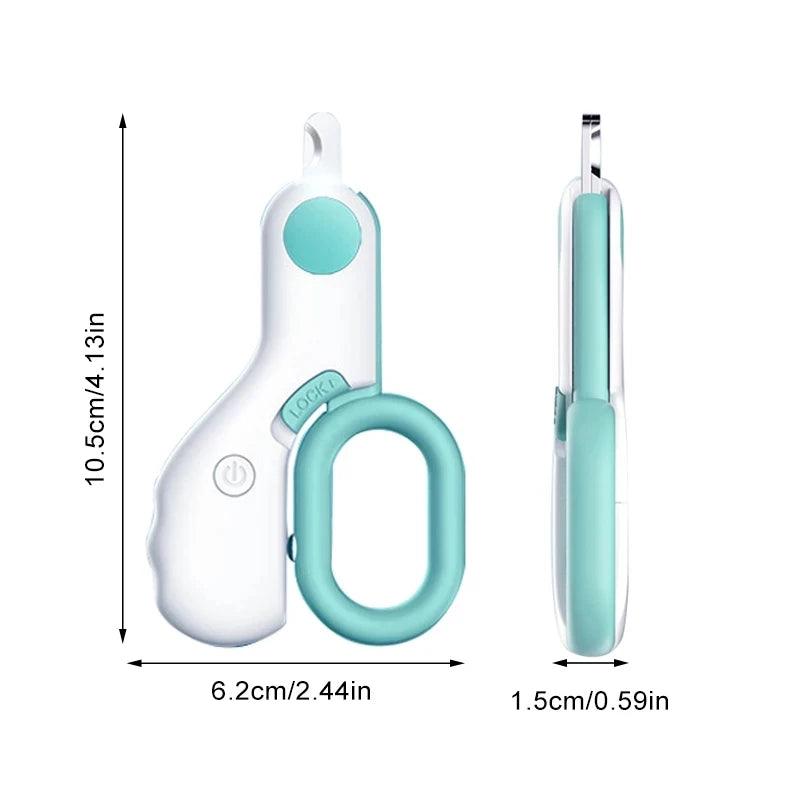 LED Light Pet Nail Clipper - LuxNovaHub 