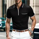 Summer Traveling Men's Casual Short Sleeve - LuxNovaHub 