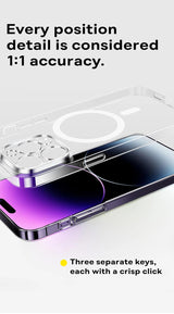 Lucent Magnetic Hard PC Clear Case for iPhone - LuxNovaHub 