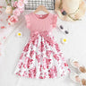 Dress For Kids 4-7 Years old Cotton Ruffled - LuxNovaHub 