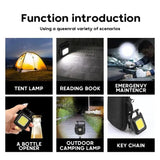 Multifunctional Mini LED Flashlight Keychain - LuxNovaHub 