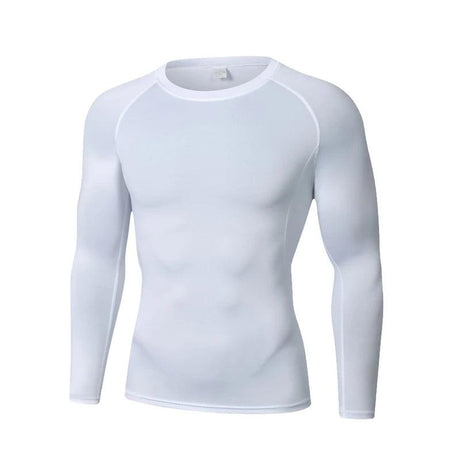 Men Compression Running T-Shirt Fitness - LuxNovaHub 