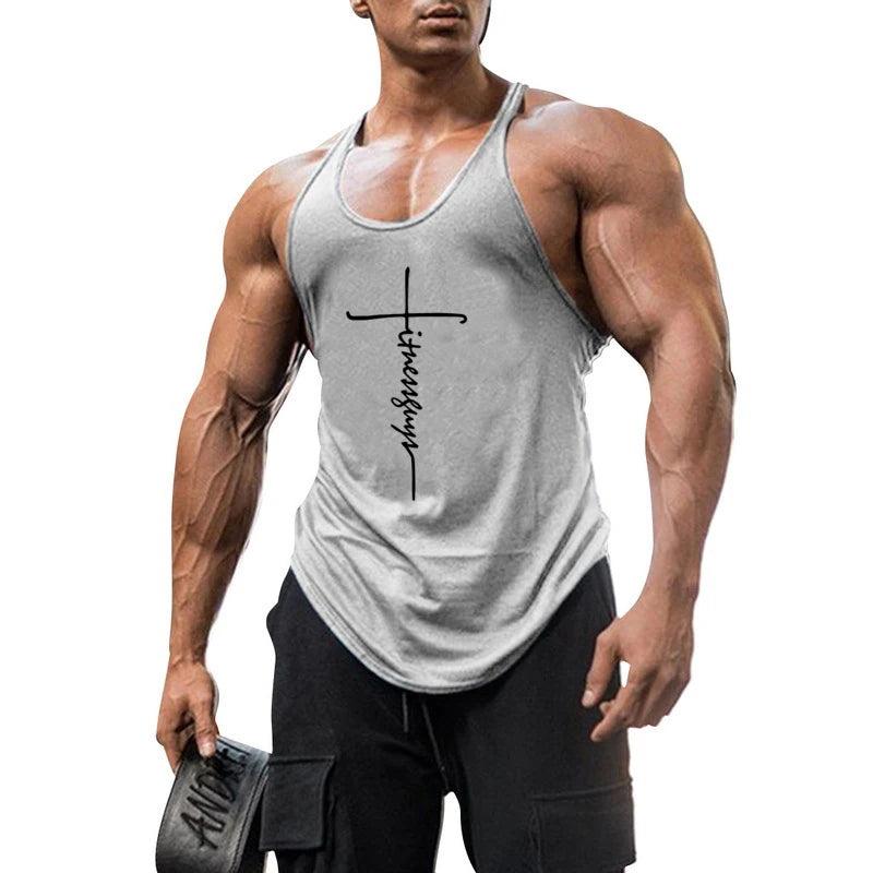 New Brand Gyms Bodybuilding Tank Top Sleeveless - LuxNovaHub 