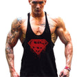 Vest Muscle Sleeveless Singlets Mens Bodybuilding Fitness - LuxNovaHub 