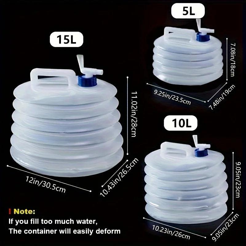 Water Storage Bucket for Camping - LuxNovaHub 