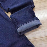 IENENS Teen Slim Jeans Solid Color Trousers Boys Denim - LuxNovaHub 