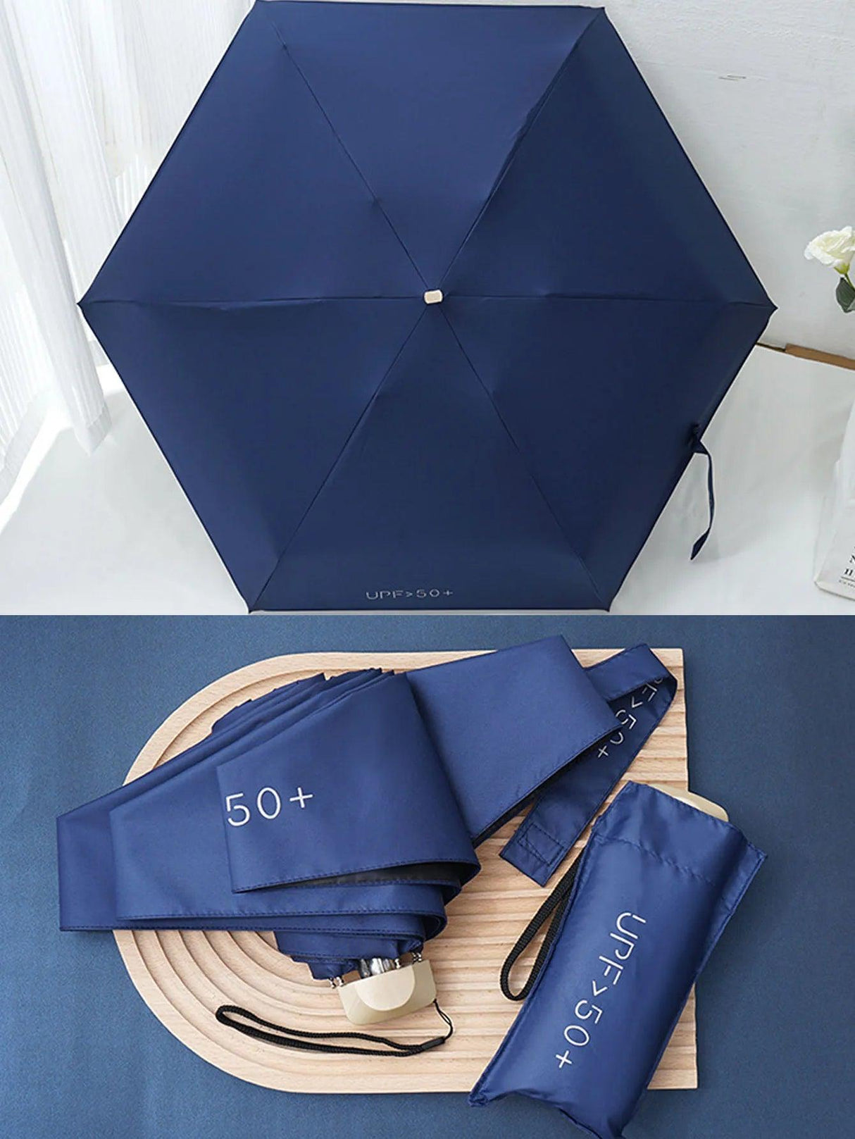 Outdoor Mini Sun Umbrella UV Protection - LuxNovaHub 