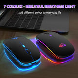 Wireless Mouse Bluetooth and 2.4GHz Dual Modes - LuxNovaHub 