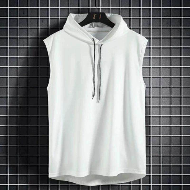 Summer Men Clothing Tank Tops Sweatshirt Sleeveless Tops - LuxNovaHub 