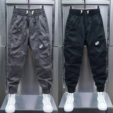 WN Men's Joggers Casual Pants Korean Sweatpants - LuxNovaHub 