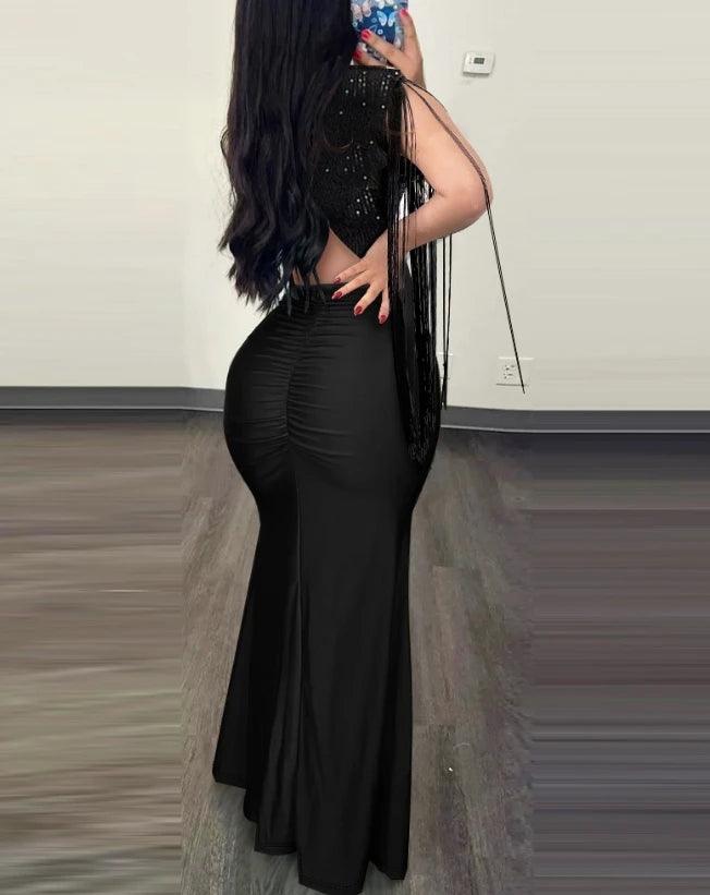 Elegant Evening Party Dresses for Women Sexy - LuxNovaHub 