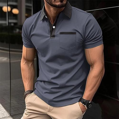 Casual Polo Shirts Men - LuxNovaHub 