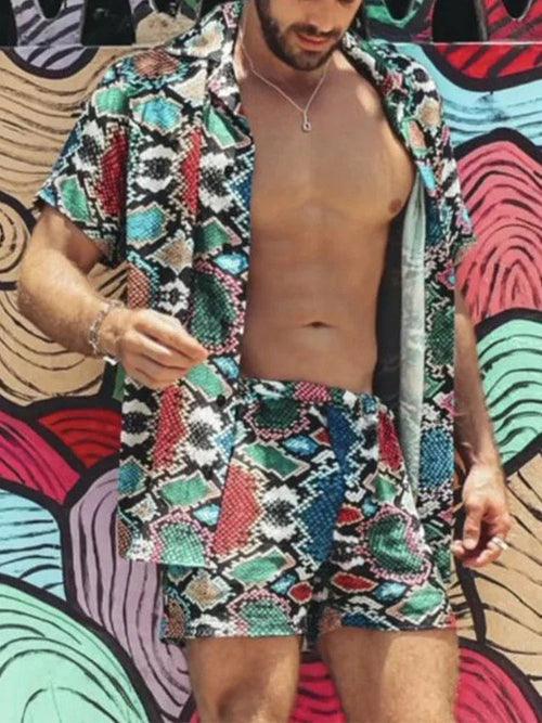 Trendy men two piece Beach Sexikinis - LuxNovaHub 