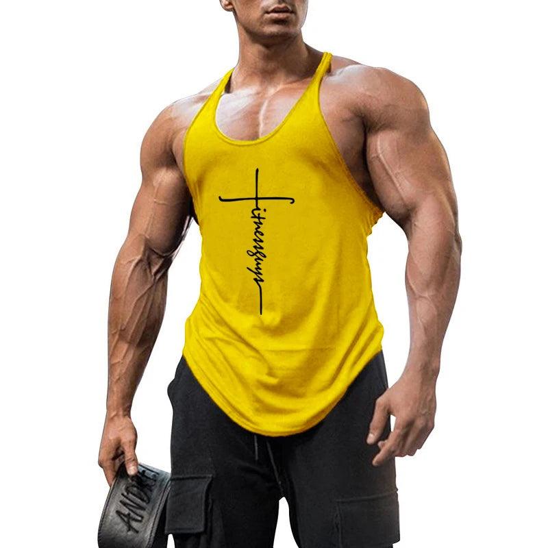 New Brand Gyms Bodybuilding Tank Top Sleeveless - LuxNovaHub 